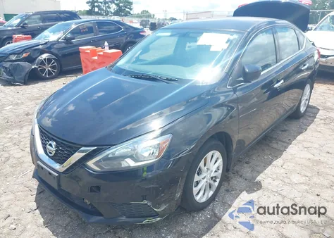 2019 Nissan Sentra Sv из США, поврежденный, VIN 3N1AB7AP5KY327170